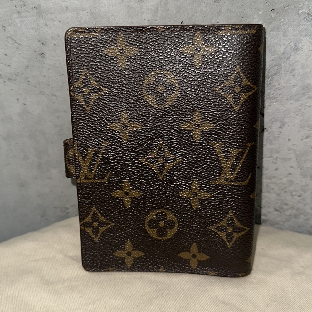 Louis Vuitton monogram agenda pm wallet organizer passport case - Picture 3 of 11